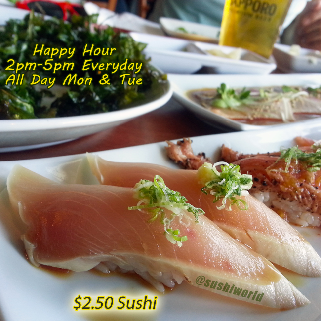 Orange County Best Happy Hour OC Sushi World All Day Mondays and Tuesdays