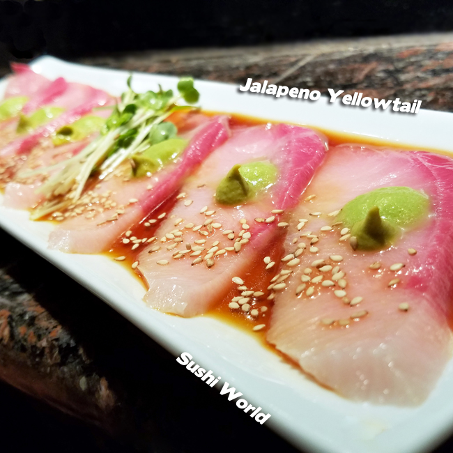 JALAPENO YELLOWTAIL  JALAPENO OIL | PONZU SAUCE