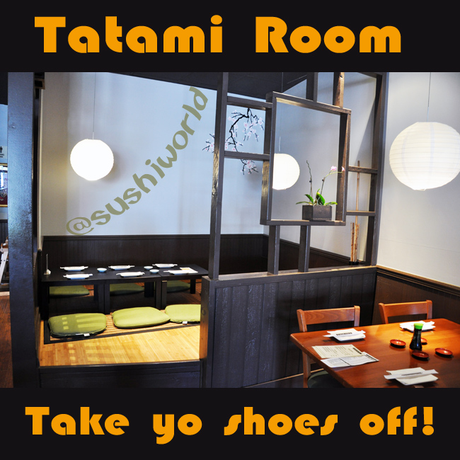 Orange County Tatami Room Japanese Restaurant OC Sushi World Sashimi Cuisine