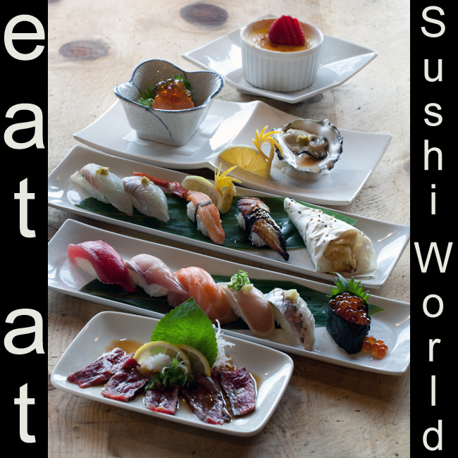 Omakase Beef Tataki Nigiri Tuna Red Snapper Yellowtail Ankimo Cypress Orange County OC Sushi World