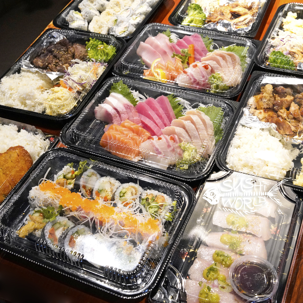 Orange County Sushi To Go Sashimi Sampler Japanese Curry Rolls Jalapeno Yellowtail