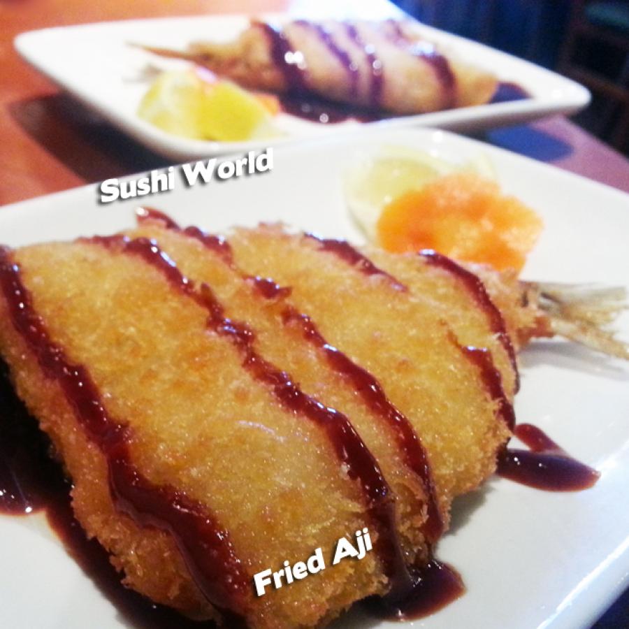 Fried Aji Sushi World
