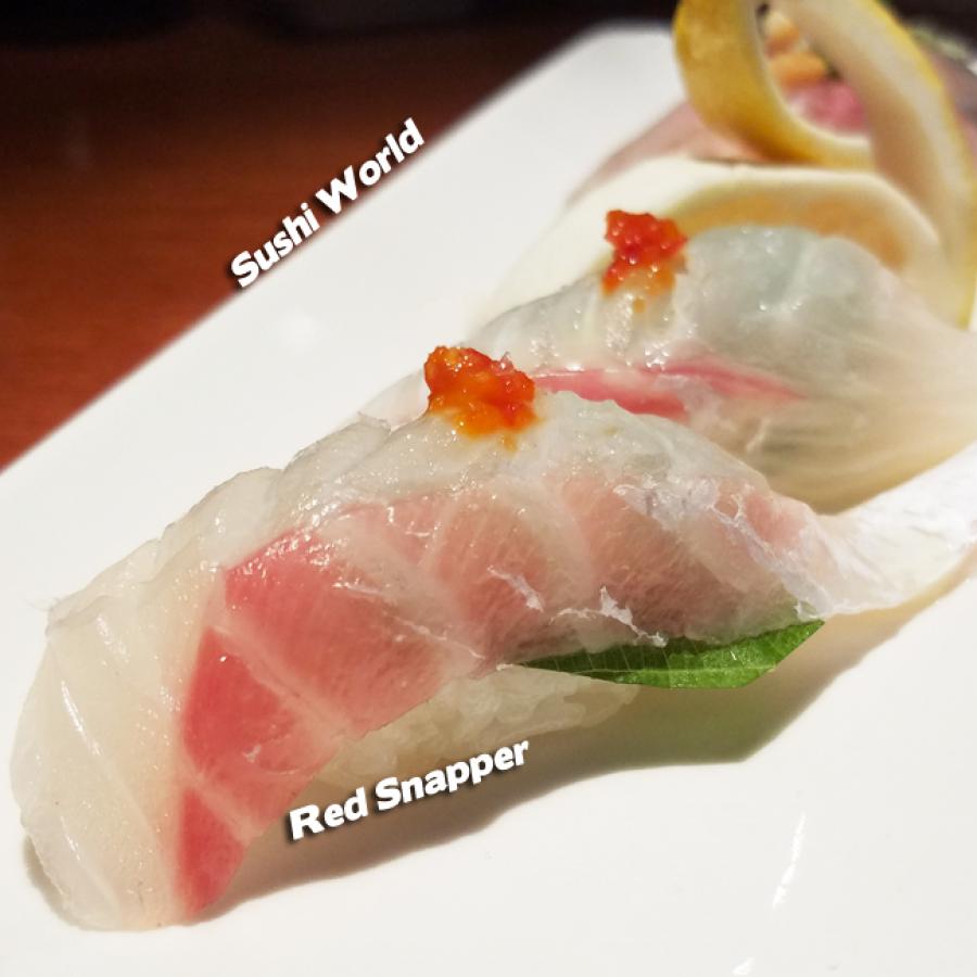 Red Snapper Sushi World