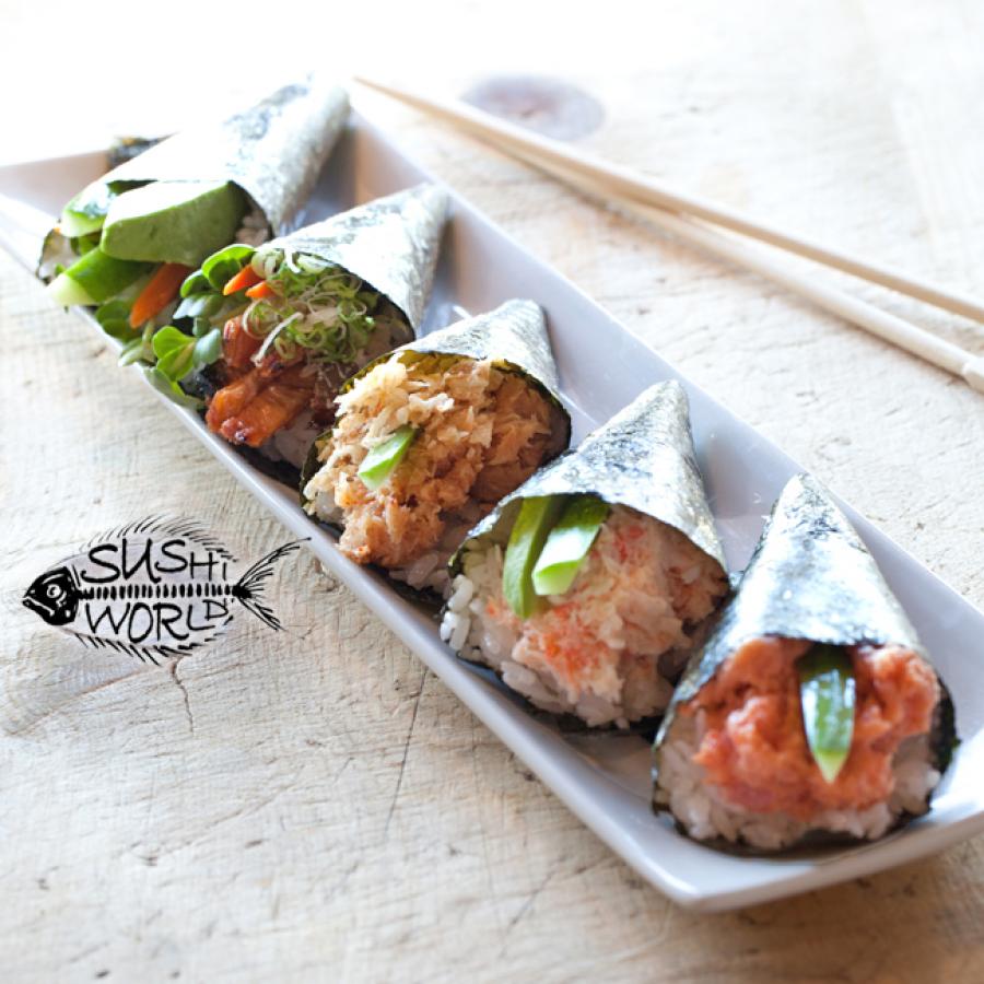 Hand Rolls Sushi World