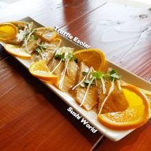 Truffle Escolar Orange Slices No Carb Sushi World Orange County OC