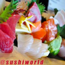 Sashimi Tuna Salmon Yellowtail Red Snapper Best in Orange County OC Sushi World
